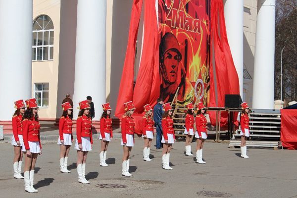 9 мая  в Краснокамске, как и во всех городах Пермского края и России, прошел парад в честь праздника Победы.
